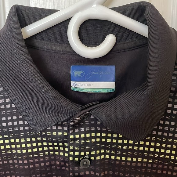 Men’s or Youth black Jack Nicklaus golf shirt, size Medium. Excellent condition. - Picture 2 of 5